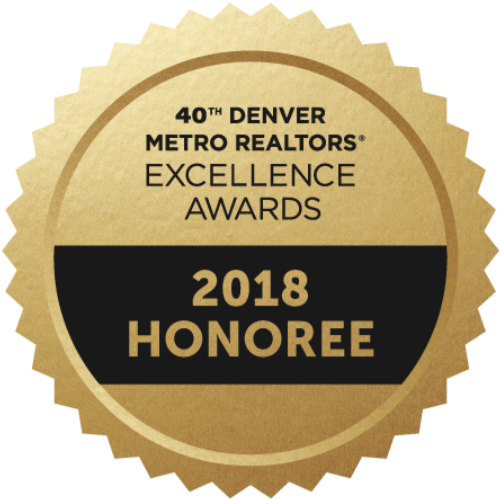2018 40th Denver Mtro Realtors Excellence Awards Honoree