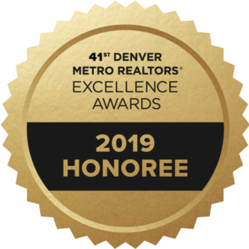 2019 42th Denver Mtro Realtors Excellence Awards Honoree