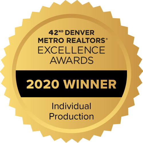 2020 42th Denver Mtro Realtors Excellence Awards Honoree
