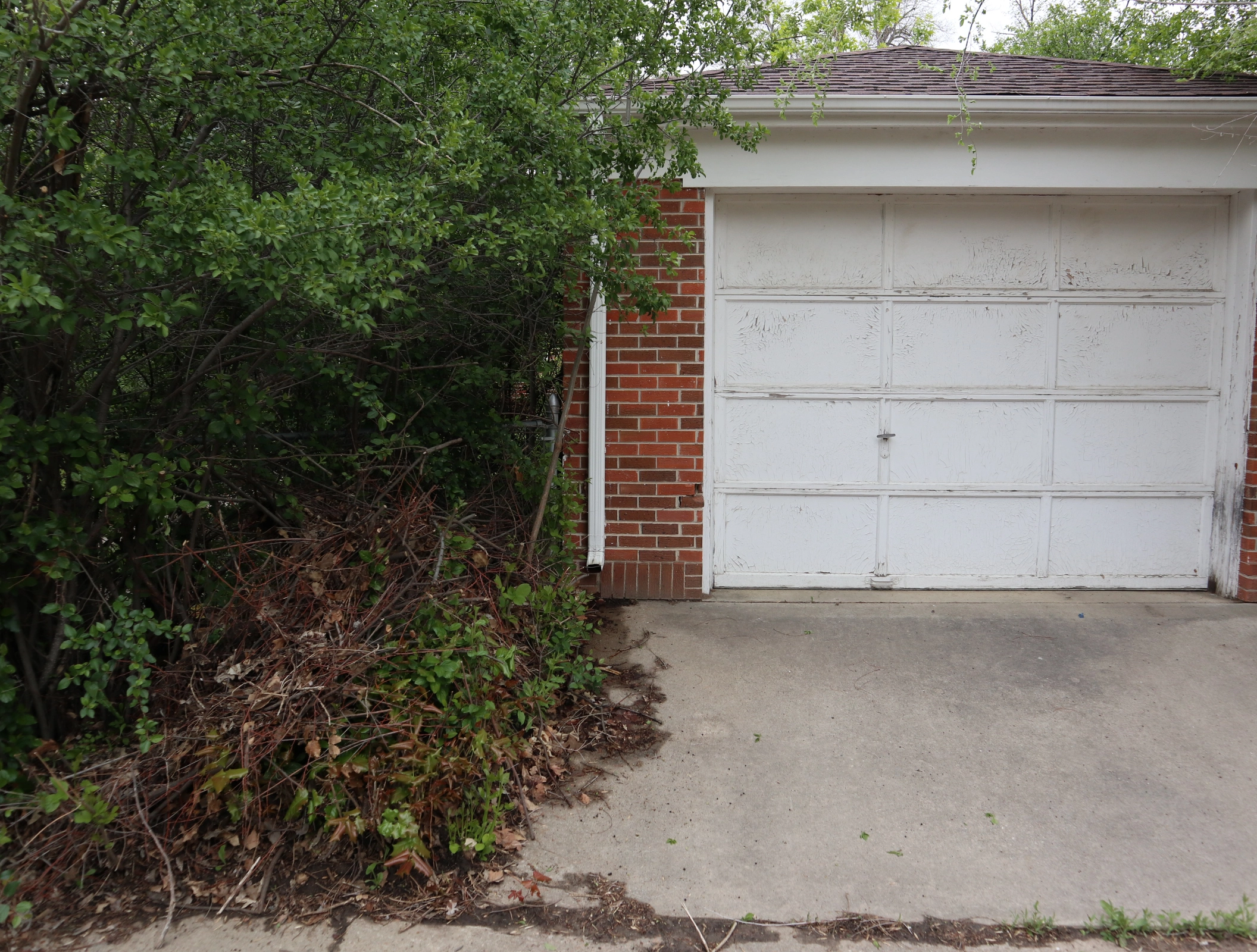 Before 850 Magnolia garage