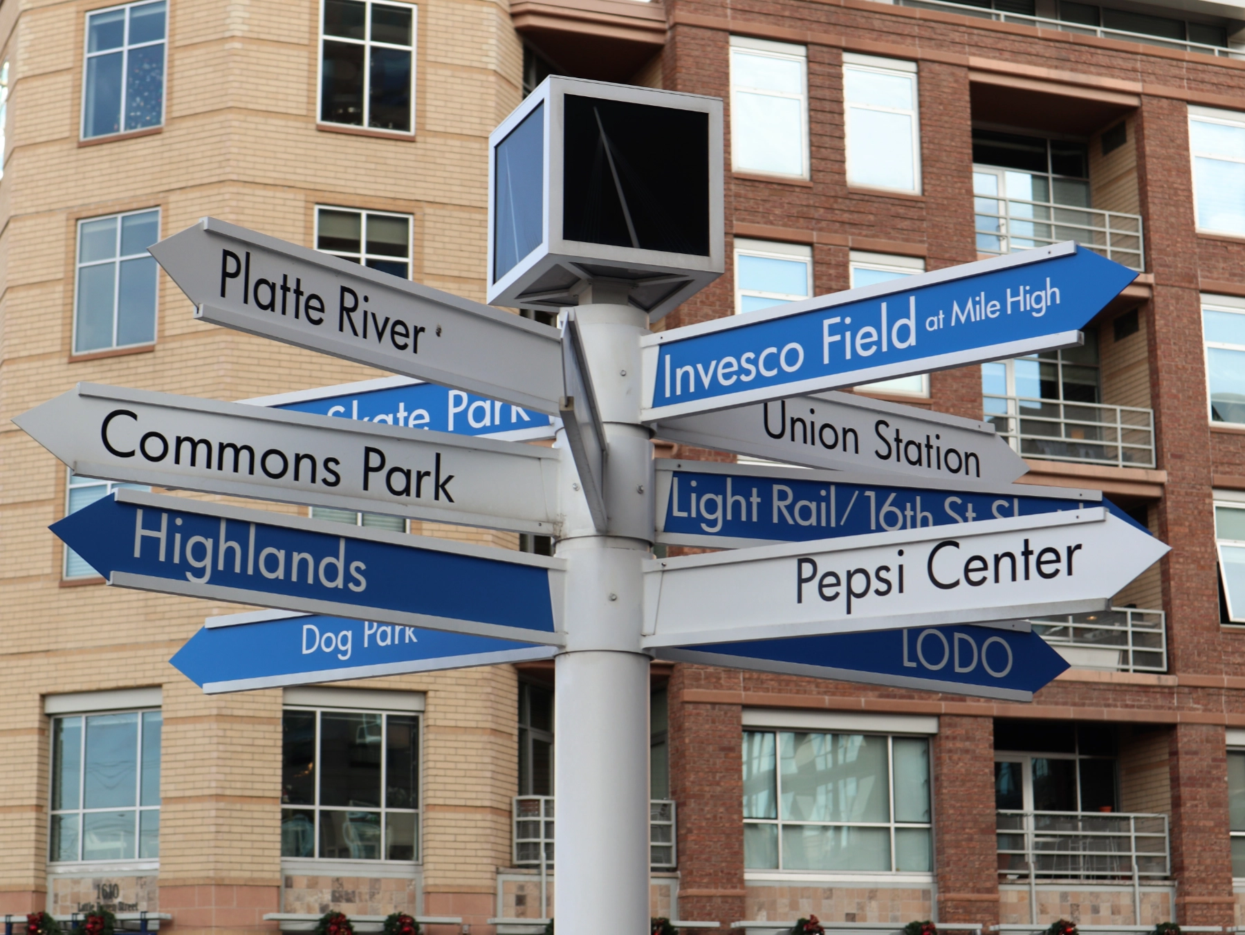 Metro Denver road signs - buy a home