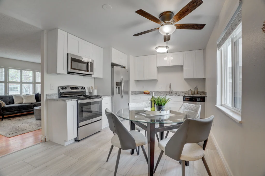 King St Renovation After Kitchen dining