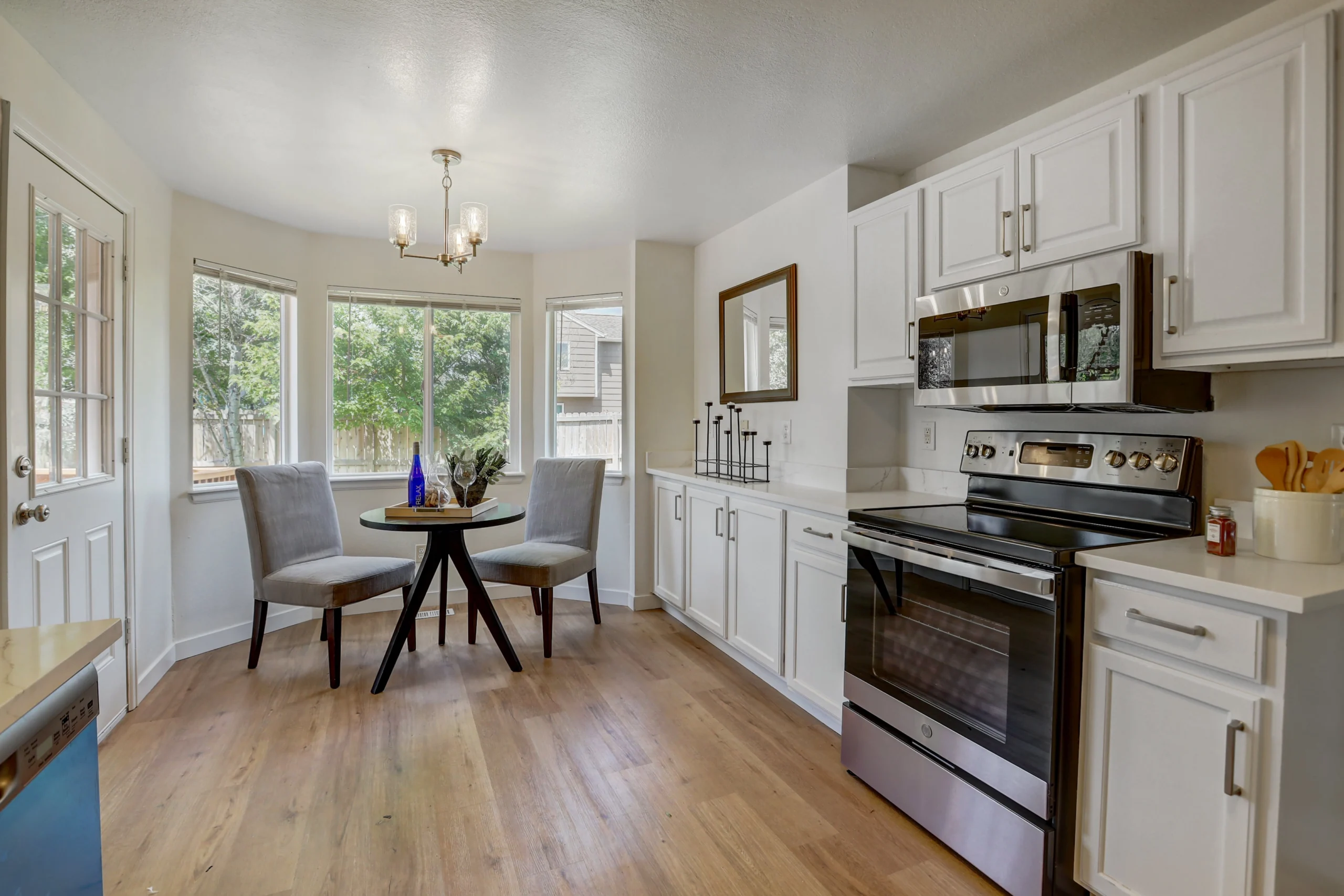 After kitchen dining- Elliot St Renovation Denver