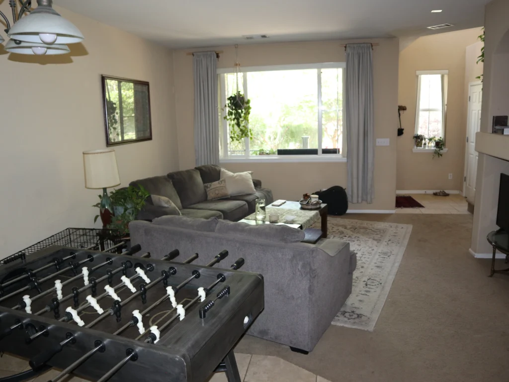 Before Ogden renovation Living